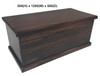 NOOSA (AUSSIE MADE) STORAGE BOX ALL SMOOTH COLLECTION - ASSORTED STAINED COLOURS - STARTING FROM $449