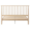 QUEEN LIAM TIMBER BEDHEAD ONLY -  WHITEWASH - 1 ONLY - ONLINE SPECIAL - READY TO GO