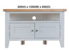 ARBETTA (AUSSIE MADE) CORNER TV UNIT COLLECTION - ASSORTED PAINTED / STAINED COLOURS - STARTING FROM $899