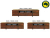 RENZO (AUSSIE MADE) LOWLINE TV UNIT COLLECTION - ASSORTED STAINED COLOURS - STARTING FROM $999