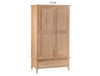 ROBINHOOD (AUSSIE MADE) LARGE 2 DOOR WARDROBE COLLECTION - TASSIE OAK COMBINATION - ASSORTED STAINED COLOURS - STARTING FROM $1699