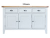 ARBETTA (AUSSIE MADE) BUFFET COLLECTION - ASSORTED PAINTED / STAINED COLOURS - STARTING FROM $1199