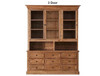 NAPOLEON (AUSSIE MADE) BUFFET & HUTCH (DRESSER) COLLECTION - TASSIE OAK COMBINATION - ASSORTED STAINED COLOURS - STARTING FROM $3999