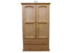 MUDGEE (AUSSIE MADE) 2 DOOR / 2 DRAWER WARDROBE COLLECTION - RAW - STARTING FROM $599