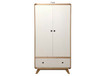 NORIC (AUSSIE MADE) 2 DOOR / 1 DRAWER WARDROBE COLLECTION - TASMANIAN OAK COMBINATION -ASSORTED PAINTED COLOURS - STARTING FROM $1599