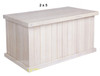 URBAN (AUSSIE MADE) EXTRA LARGE WITH LINED SIDES / SMOOTH TOP BLANKET BOX COLLECTION - ASSORTED PAINTED COLOURS - STARTING FROM $599
