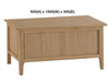 ROBINHOOD (AUSSIE MADE) BLANKET BOX COLLECTION - TASSIE OAK COMBINATION - ASSORTED STAINED COLOURS - STARTING FROM $699