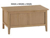 ROBINHOOD (AUSSIE MADE) BLANKET BOX COLLECTION - TASSIE OAK COMBINATION - ASSORTED STAINED COLOURS - STARTING FROM $699