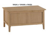 ROBINHOOD (AUSSIE MADE) BLANKET BOX COLLECTION - TASSIE OAK COMBINATION - ASSORTED STAINED COLOURS - STARTING FROM $699