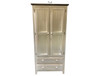 MANILLA (AUSSIE MADE) 2 DOOR / 2 DRAWER FLUSH WARDROBE COLLECTION - ASSORTED PAINTED COLOURS - STARTING FROM $1199