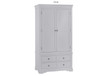 INVIGORATE (AUSSIE MADE) 2 DOOR / 4 DRAWER WARDROBE COLLECTION - ASSORTED PAINTED COLOURS - STARTING FROM $1399