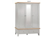 SPENCER  (AUSSIE MADE) 3 DOOR / 2 DRAWER WARDROBE WITH MIRROR  COLLECTION - ASSORTED PAINTED / STAINED COLOURS - STARTING FROM $2299