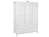 MANILLA (AUSSIE MADE) 3 DOOR / 4 DRAWER WARDROBE COLLECTION - ASSORTED PAINTED COLOURS - STARTING FROM $1499
