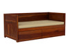 SINGLE OR KING SINGLE ACADEMY (AUSSIE MADE) DAYBED WITH 2 X UNDERBED STORAGE DRAWERS - ASSORTED STAINED COLOURS - STARTING FROM $1999