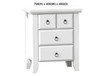 MANILLA (AUSSIE MADE) BEDSIDE TABLE COLLECTION - ASSORTED PAINTED COLOURS - STARTING FROM $399