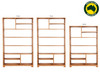 PARITA (AUSSIE MADE) HIGHLINE ROOM DIVIDER COLLECTION - ASSORTED STAINED COLOURS - STARTING FROM $649
