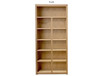 CHATSWOOD (AUSSIE MADE) HIGHLINE BOOKCASE WITH SMOOTH PLY BACKING COLLECTION - TASSIE OAK COMBINATION - ASSORTED STAINED COLOURS - STARTING FROM $999