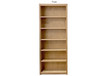 CHATSWOOD (AUSSIE MADE) HIGHLINE BOOKCASE WITH SMOOTH PLY BACKING COLLECTION - TASSIE OAK COMBINATION - ASSORTED STAINED COLOURS - STARTING FROM $999