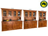 RIKKIE (AUSSIE MADE) BUFFET & HUTCH (NO LEADLIGHT) COLLECTION - ASSORTED STAINED COLOURS - STARTING FROM $1499