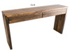 PALING (AUSSIE MADE) 2 DRAWER CONSOLE / HALL TABLE COLLECTION - ASSORTED STAINED COLOURS - STARTING FROM $499