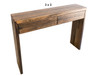PALING (AUSSIE MADE) 2 DRAWER CONSOLE / HALL TABLE COLLECTION - ASSORTED STAINED COLOURS - STARTING FROM $499