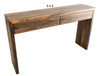 PALING (AUSSIE MADE) 2 DRAWER CONSOLE / HALL TABLE COLLECTION - ASSORTED STAINED COLOURS - STARTING FROM $499