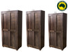 RETRO (AUSSIE MADE) 2 DOOR PANTRY COLLECTION - ASSORTED STAINED COLOURS - STARTING FROM $899