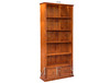 LEGIONS (AUSSIE MADE) BOOKCASE WITH 2 DRAWERS COLLECTION - ASSORTED STAINED COLOURS - STARTING FROM $799