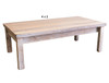 PALING (AUSSIE MADE) COFFEE TABLE COLLECTION - ASSORTED STAINED COLOURS - STARTING FROM $399