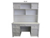 GEORGE (AUSSIE MADE) DESK & HUTCH WITH PICTURE FRAME DRAWER FRONTS COLLECTION - ASSORTED PAINTED COLOURS - STARTING FROM $1699