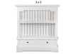 WILLIAMSON (AUSSIE MADE) LOWLINE BOOKCASE WITH 2 DRAWERS COLLECTION - ASSORTED PAINTED COLOURS - STARTING FROM $799