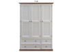 ANZAC (AUSSIE MADE) 3 SECTION MIRROR WARDROBE COLLECTION - ASSORTED PAINTED / STAINED COLOURS - STARTING FROM $1799