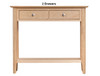 ROBINHOOD (AUSSIE MADE) CONSOLE HALLWAY TABLE WITH DRAWER COLLECTION - ASSORTED STAINED COLOURS - STARTING FROM $699