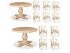 BRISTOL DINING SETTING WITH WHISBONE CHAIRS COLLECTION - ASSORTED COLOURS - STARTING FROM $2099