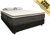 QUEEN ULTIMATE EURO TOP WITH MEMORY FOAM + LATEX POCKET SPRING + 360 BOX SUPPORT MATTRESS - MEDIUM