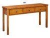 NOOSA (AUSSIE MADE) 3 DRAWER HALL TABLE COLLECTION - ASSORTED STAINED COLOURS - STARTING FROM $549