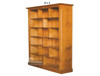 PIGEON (AUSSIE MADE) BOOKCASE 3 SPACE ON TOP COLLECTION - ASSORTED STAINED COLOURS - STARTING FROM $799