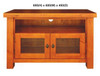 OHIO (AUSSIE MADE) TV UNIT WITH 2 DOORS COLLECTION - ASSORTED STAINED COLOURS - STARTING FROM $499