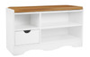 WENDY SHOE RACKS / BENCH WITH 1 STORAGE DRAWER - 450(H) x 800(W) -  ASSORTED COLOURS