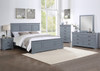 QUEEN SPINNAKER 3 PIECE (BEDSIDE) BEDROOM SUITE - GREY