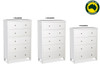 MARTHA (AUSSIE MADE) TALLBOY COLLECTION - ASSORTED PAINTED COLOURS - STARTING FROM $899