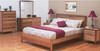 GLENDALE QUEEN 6 PIECE BEDROOM SUITE - BLACKWOOD