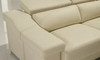 CORINNE (F6036) 1 SEATER + 2 SEATER + 3 SEATER LEATHER/ETTE COMBINATION LOUNGE SUITE - ASSORTED COLOURS