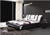 KING ASPEN LEATHERETTE BED (A8161) - ASSORTED COLOURS