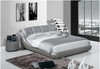 QUEEN NICOLAI ANDREA LEATHERETTE BED (A9008) - ASSORTED COLOURS