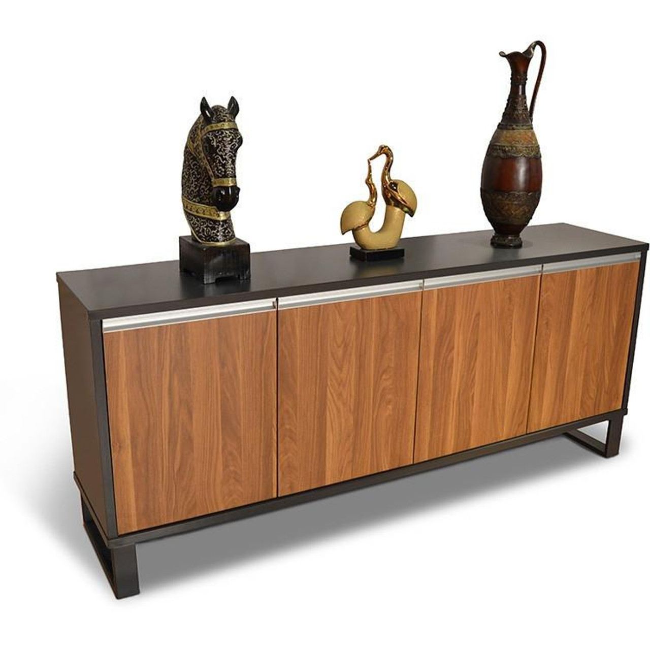 Logan Modern Sideboard Cabinet 1800 W Honey Oak Australia S