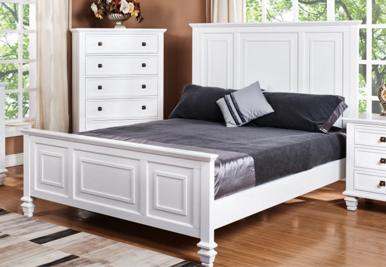 White and sale timber bed