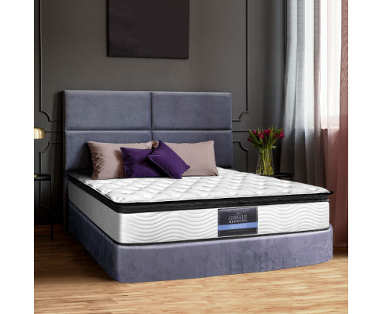 pillow top pocket spring mattress