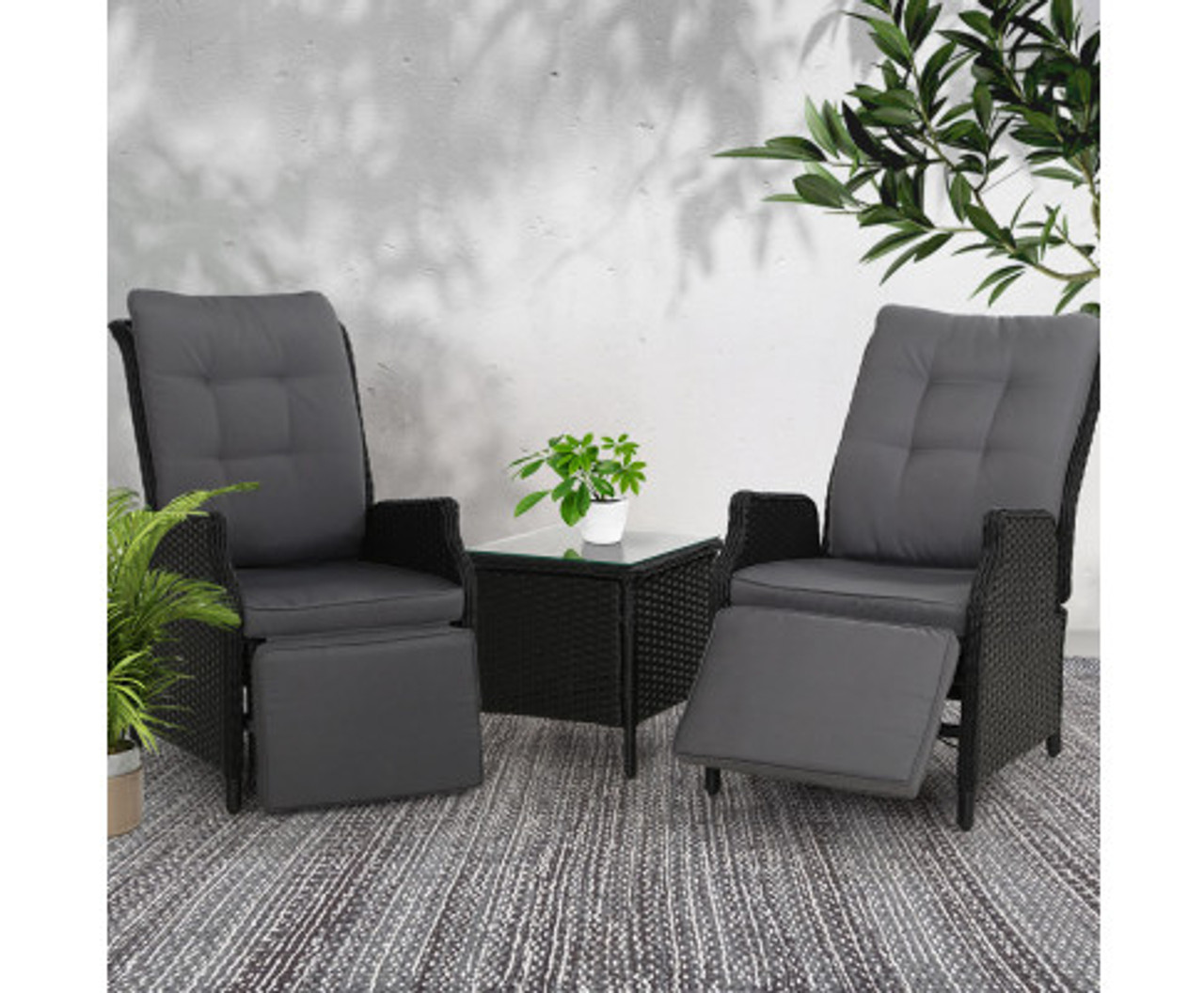 2 piece lounge chair