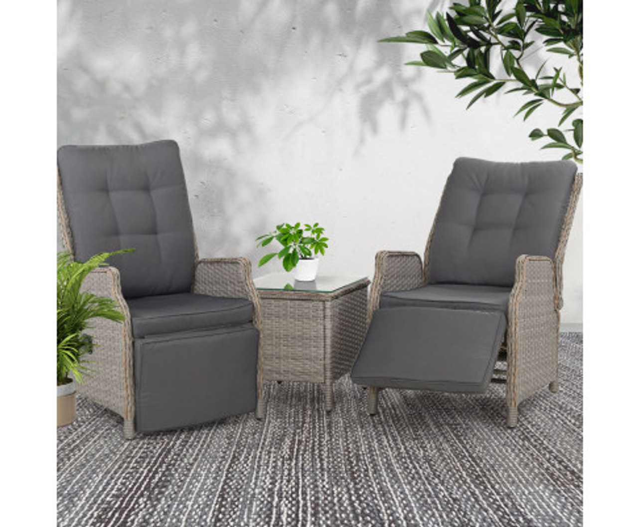 2 piece lounge chair